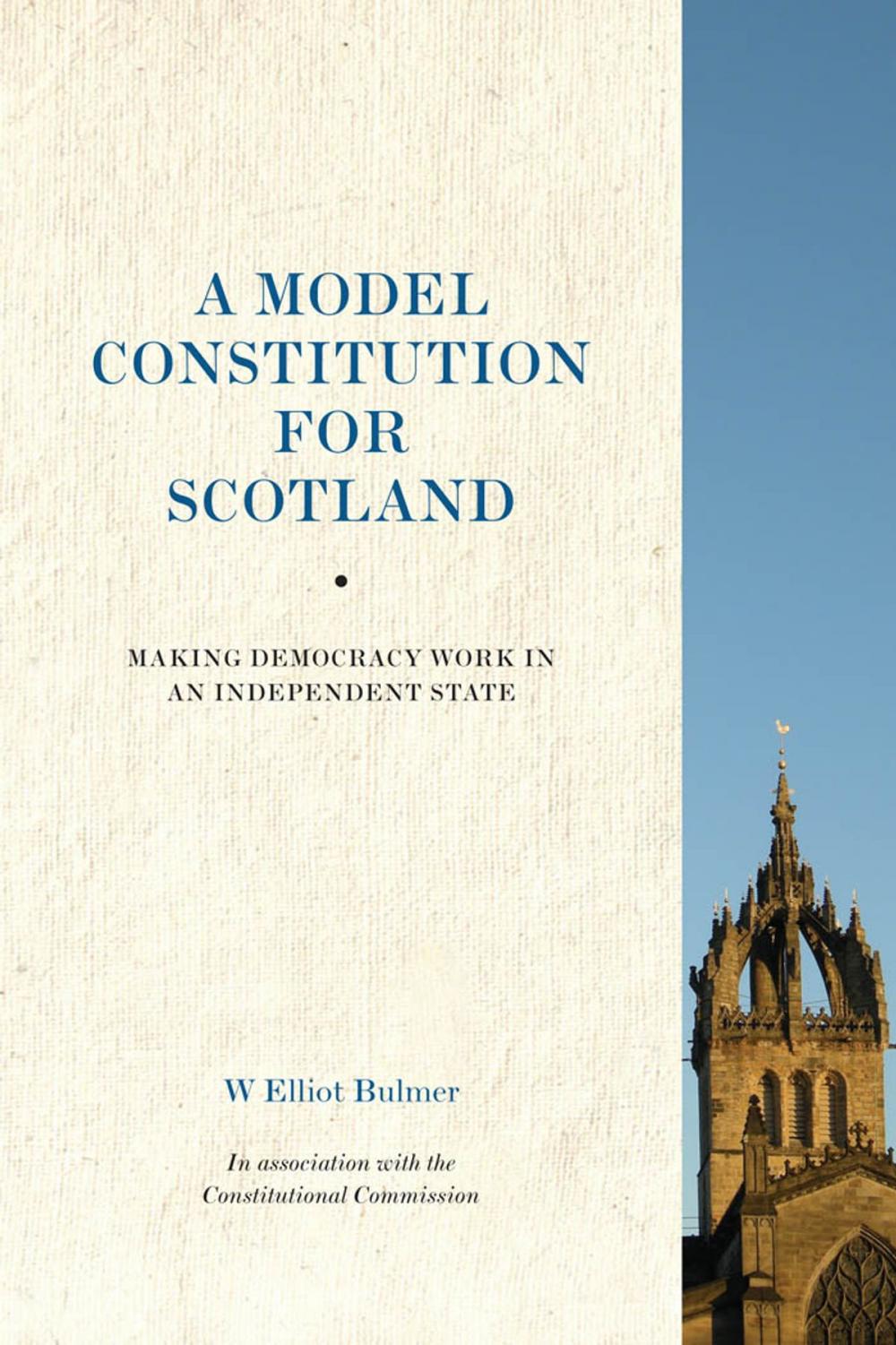 Big bigCover of A Model Constitution for Scotland