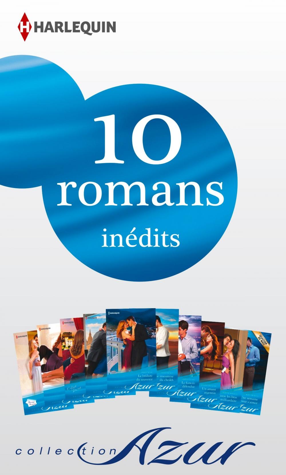 Big bigCover of 10 romans Azur inédits (n°3425 à 3434 - janvier 2014)