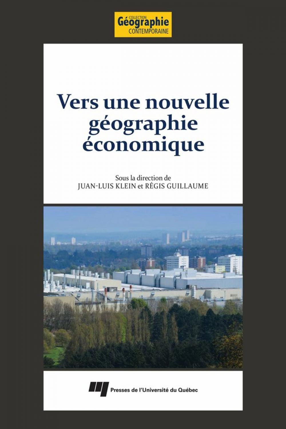 Big bigCover of Vers une nouvelle géographie économique