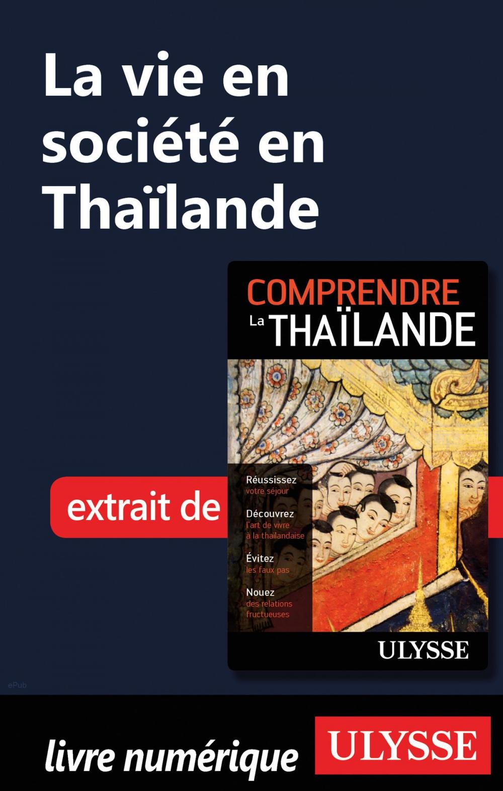 Big bigCover of La vie en société en Thaïlande