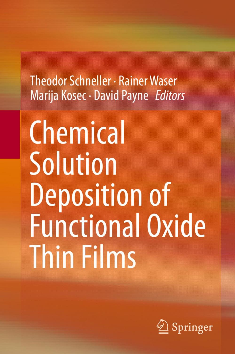 Big bigCover of Chemical Solution Deposition of Functional Oxide Thin Films