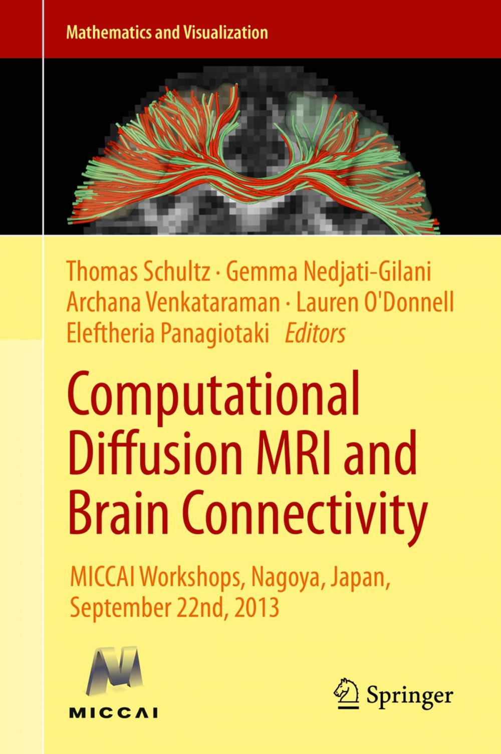 Big bigCover of Computational Diffusion MRI and Brain Connectivity