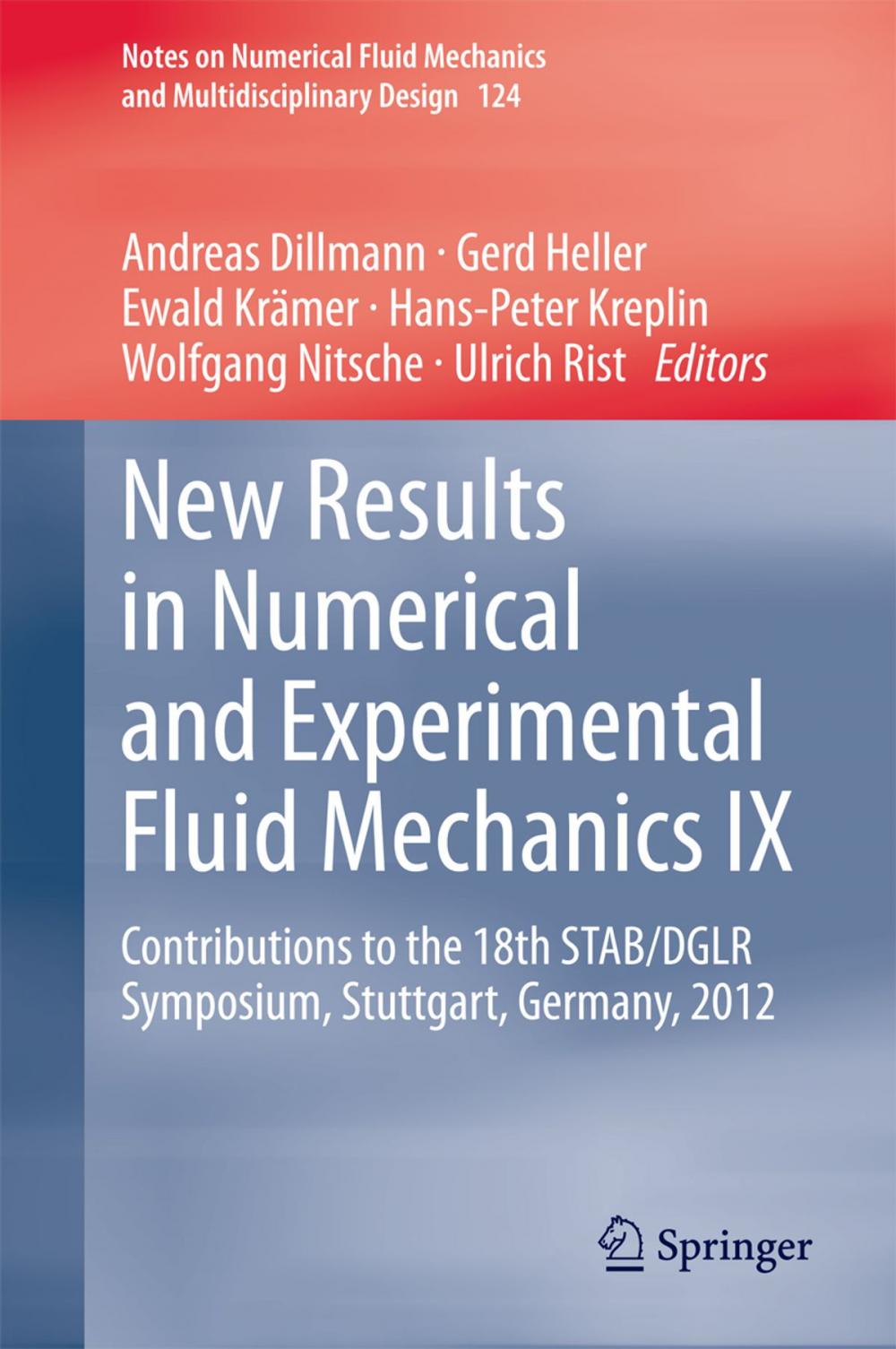 Big bigCover of New Results in Numerical and Experimental Fluid Mechanics IX