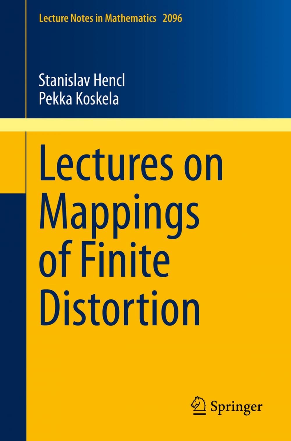 Big bigCover of Lectures on Mappings of Finite Distortion