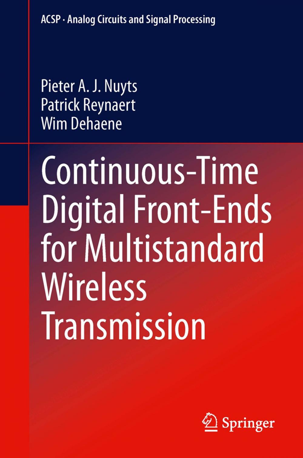 Big bigCover of Continuous-Time Digital Front-Ends for Multistandard Wireless Transmission