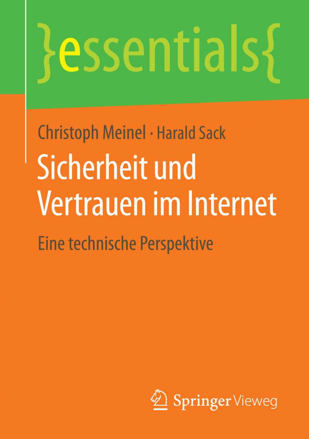 Big bigCover of Sicherheit und Vertrauen im Internet