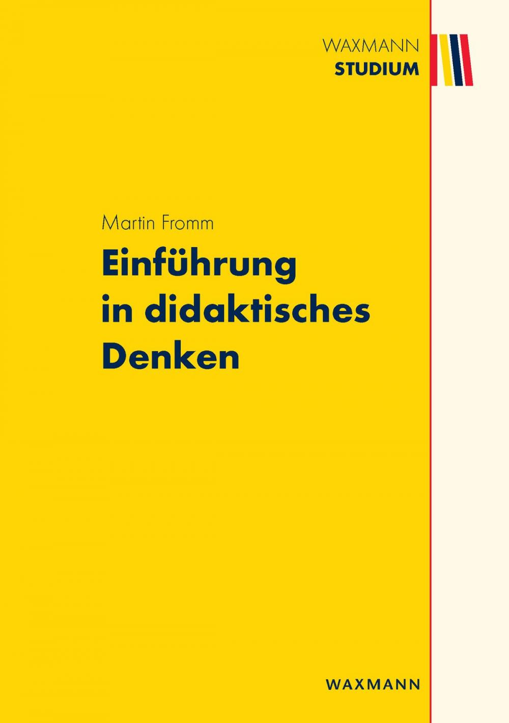 Big bigCover of Einführung in didaktisches Denken