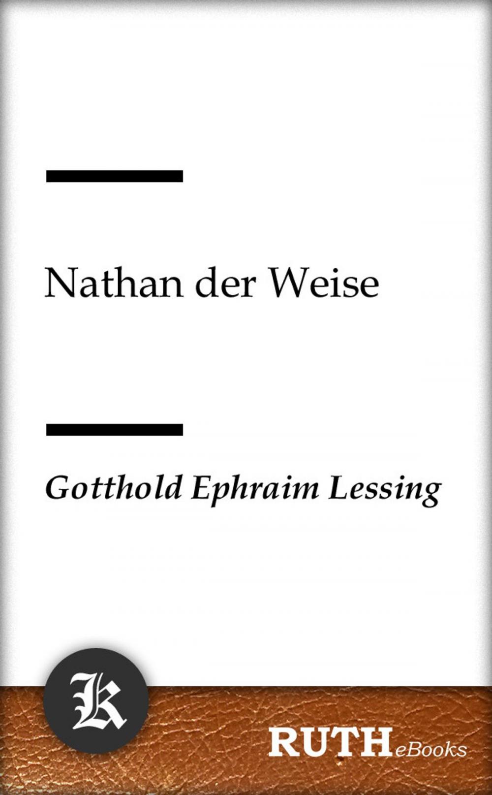 Big bigCover of Nathan der Weise