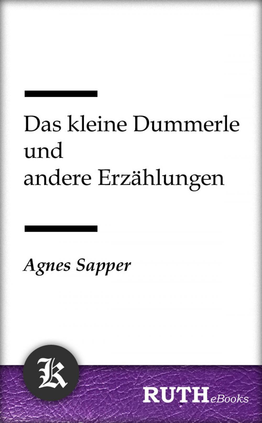 Big bigCover of Das kleine Dummerle und andere Erzählungen