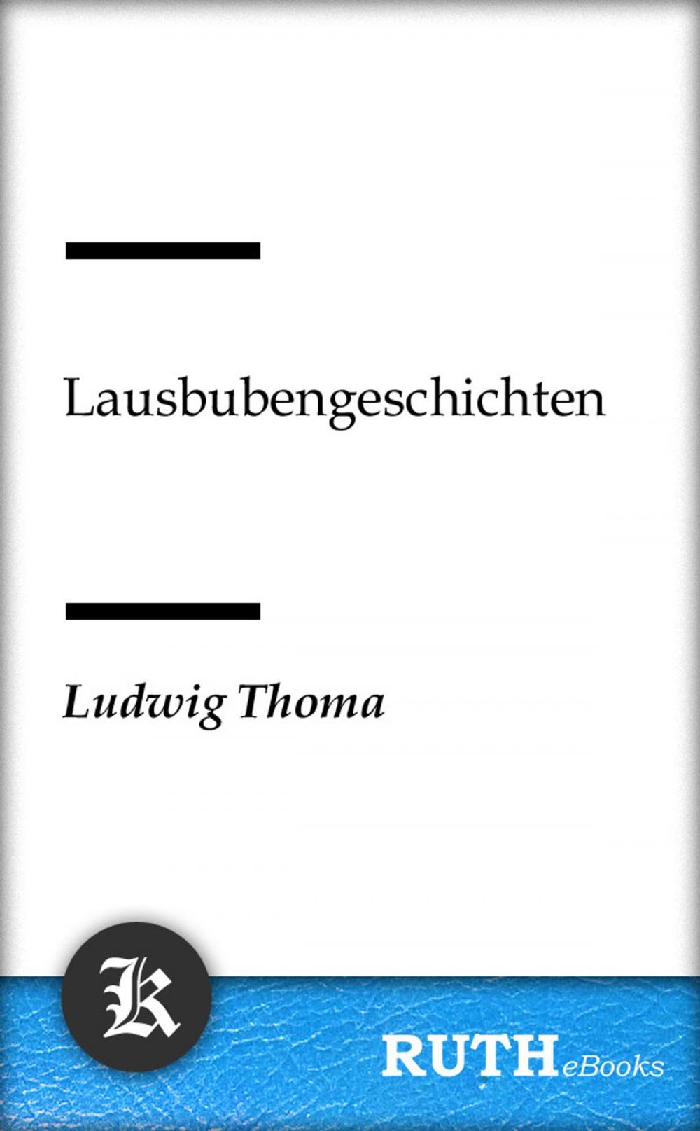 Big bigCover of Lausbubengeschichten