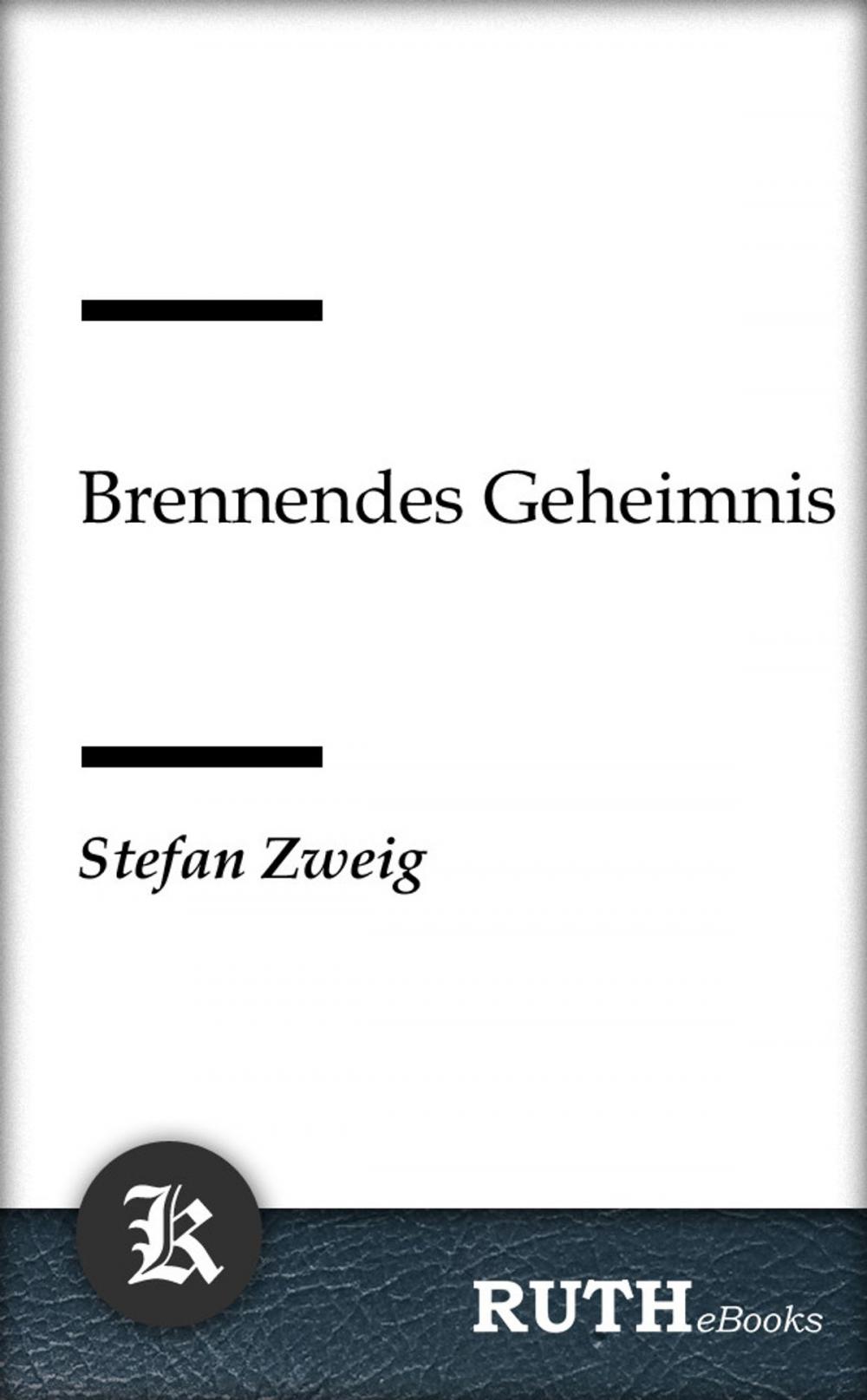 Big bigCover of Brennendes Geheimnis