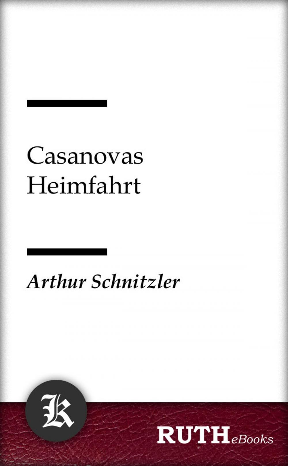 Big bigCover of Casanovas Heimfahrt