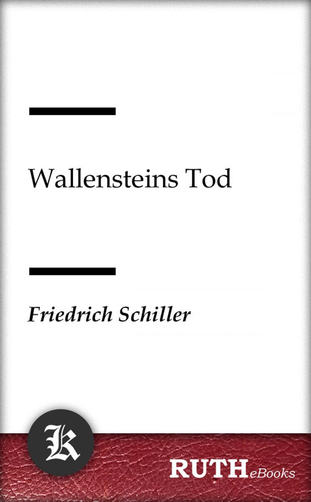 Big bigCover of Wallensteins Tod