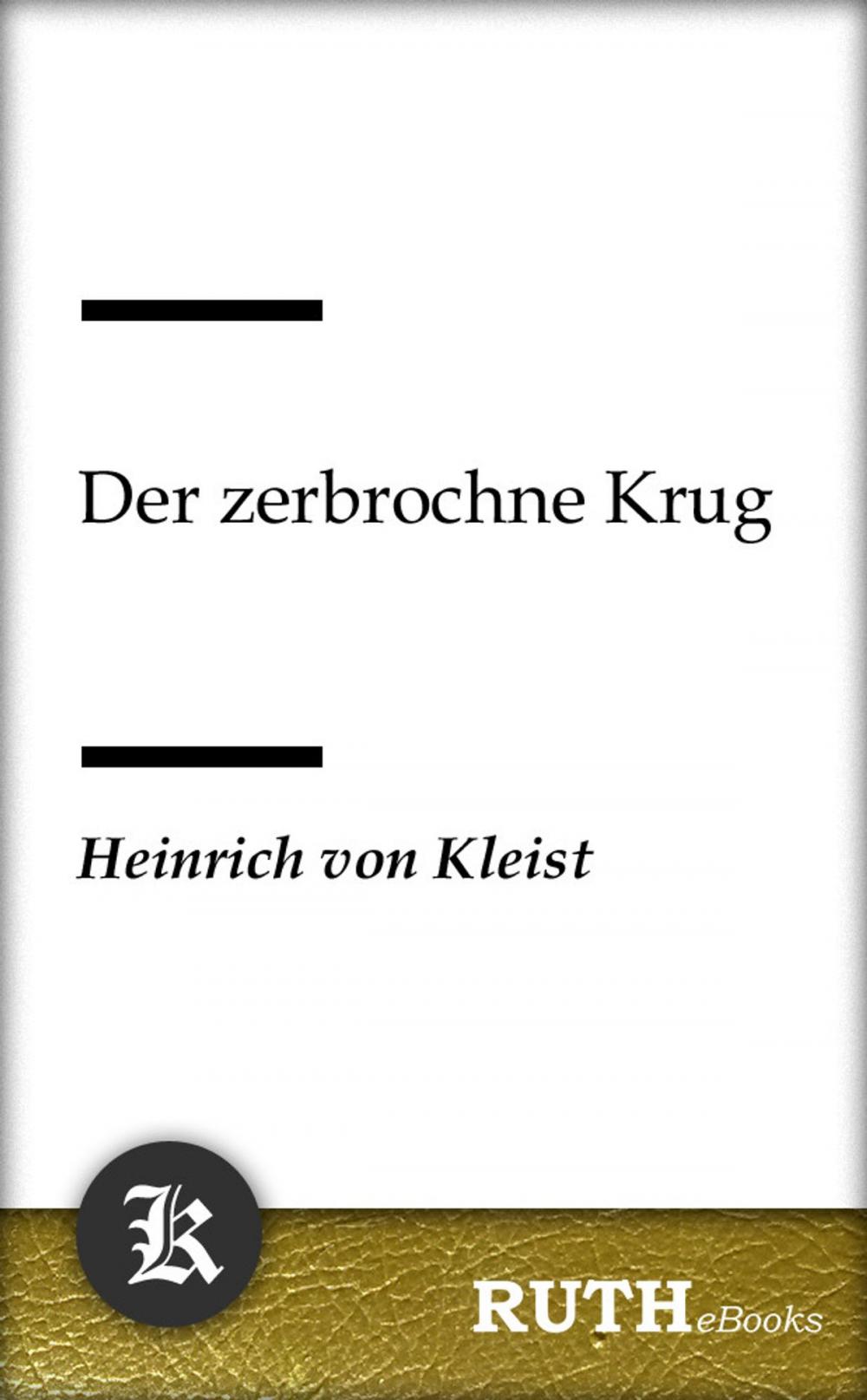 Big bigCover of Der zerbrochne Krug