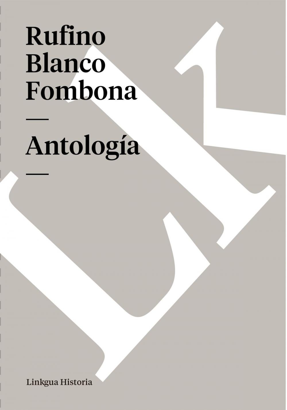 Big bigCover of Antología