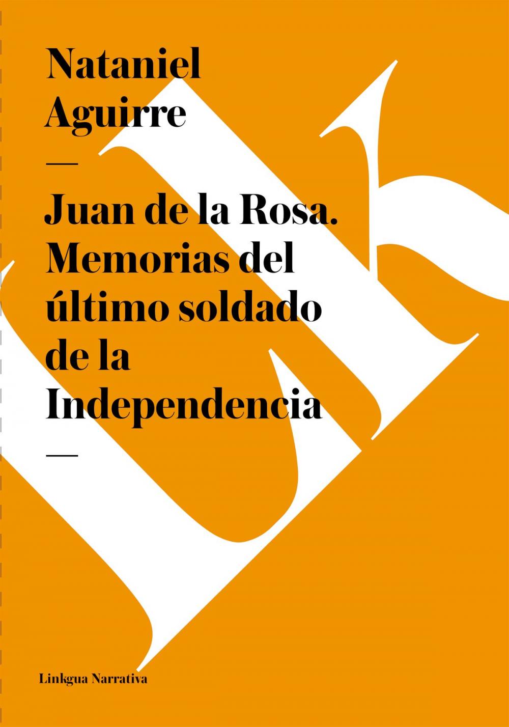 Big bigCover of Juan de la Rosa. Memorias del último soldado de la Independencia