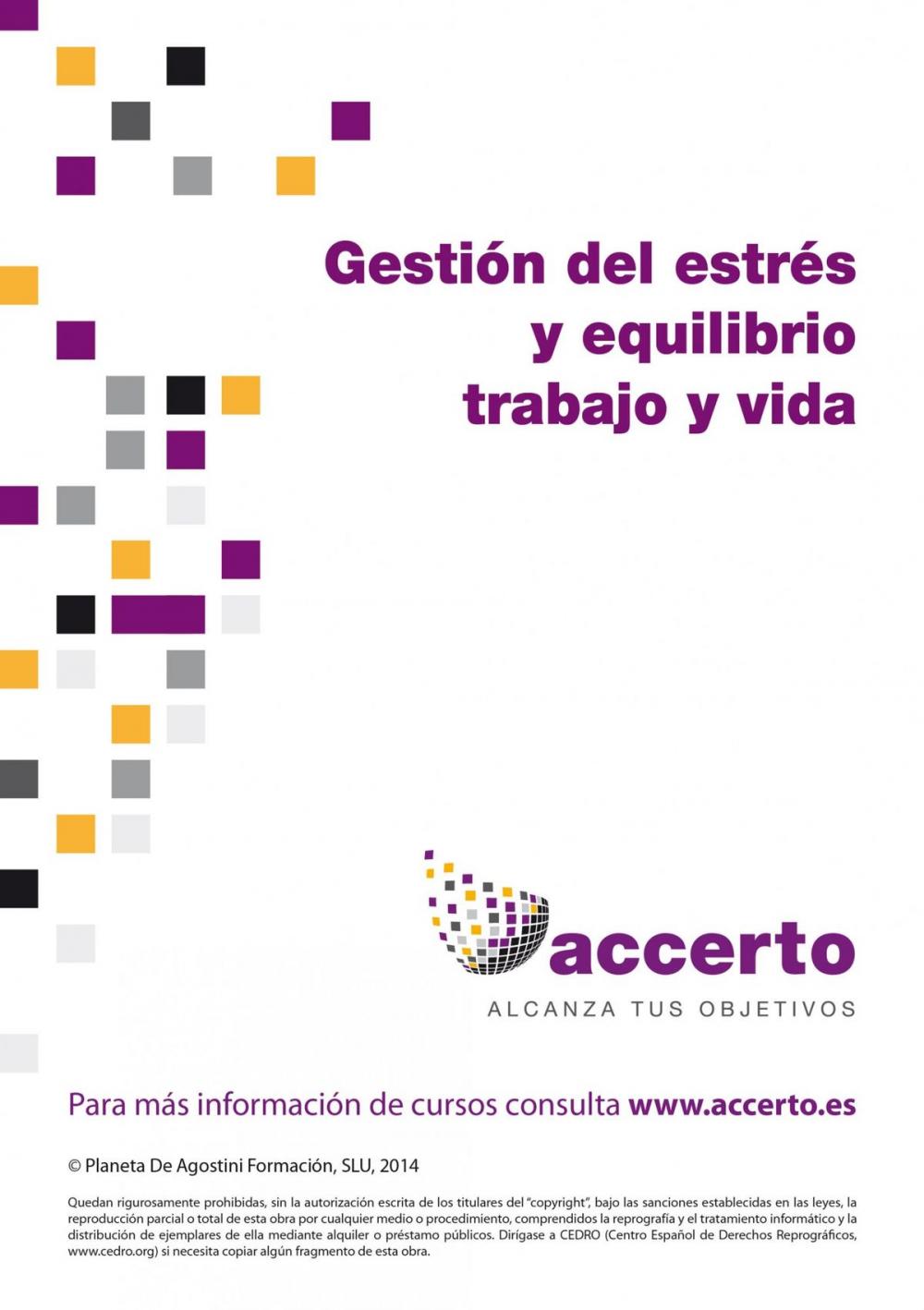 Big bigCover of Gestión del estrés y equilibrio trabajo y vida