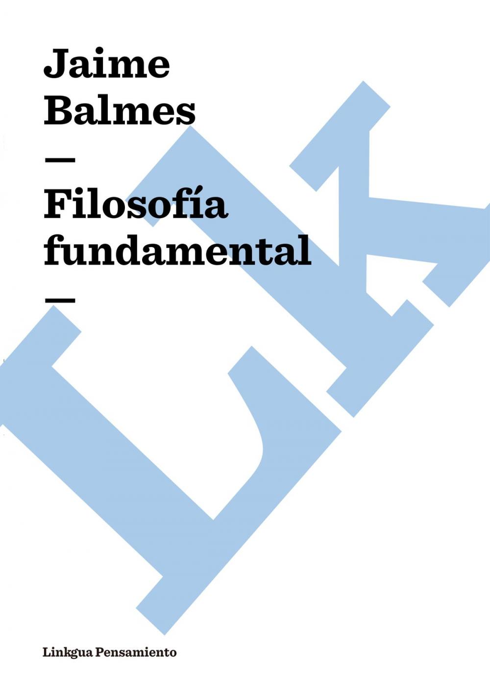 Big bigCover of Filosofía fundamental