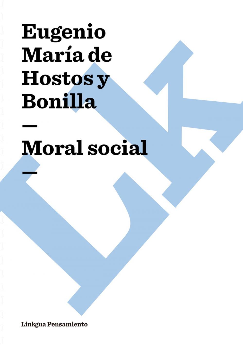 Big bigCover of Moral social