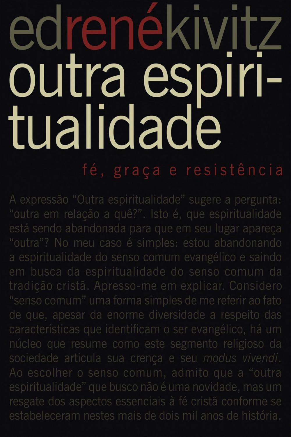 Big bigCover of Outra espiritualidade