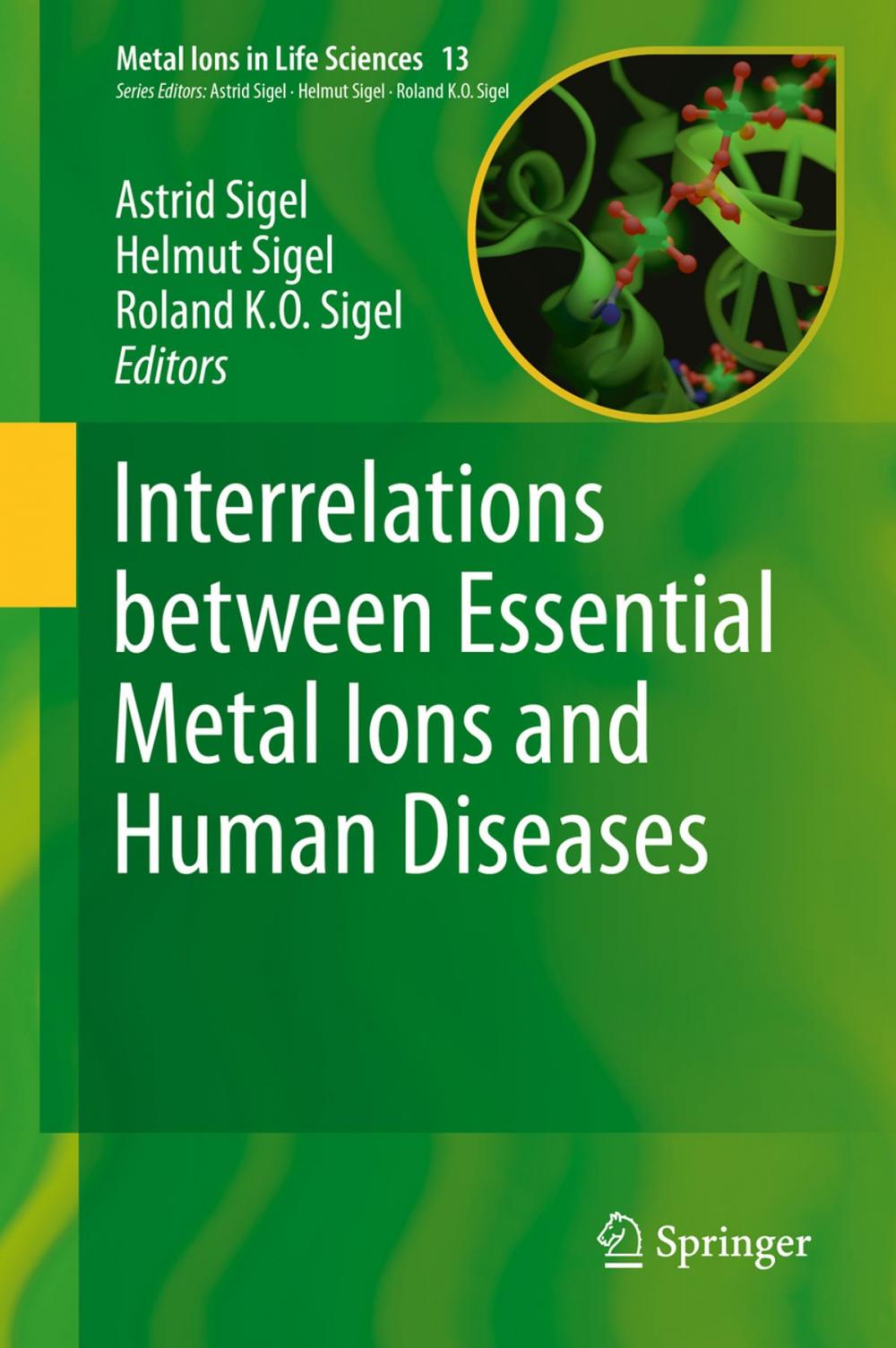 Big bigCover of Interrelations between Essential Metal Ions and Human Diseases