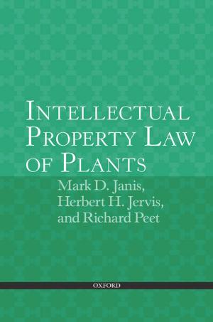 Cover of the book Intellectual Property Law of Plants by Jens Zimmermann