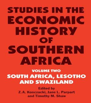 Cover of the book Studies in the Economic History of Southern Africa by Nicholas Burton