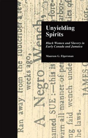 Cover of the book Unyielding Spirits by Robert Maranto