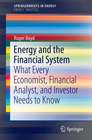 Cover of the book Energy and the Financial System by Pierre Deymier, Keith Runge