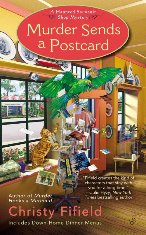 Cover of the book Murder Sends a Postcard by Christy Fifield, Penguin Publishing Group