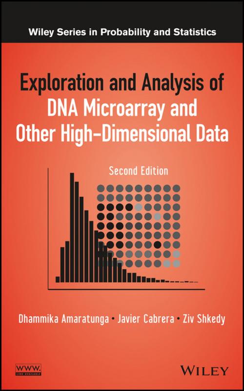 Cover of the book Exploration and Analysis of DNA Microarray and Other High-Dimensional Data by Dhammika Amaratunga, Javier Cabrera, Ziv Shkedy, Wiley