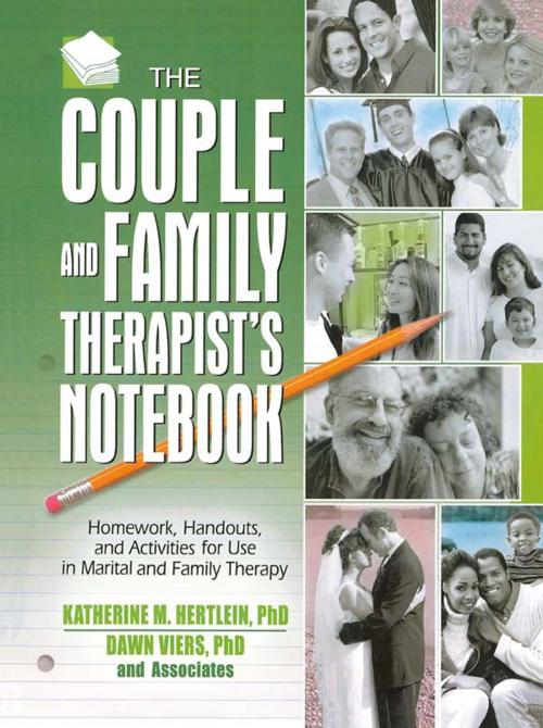 Cover of the book The Couple and Family Therapist's Notebook by Katherine M. Hertlein, Dawn Viers, Taylor and Francis