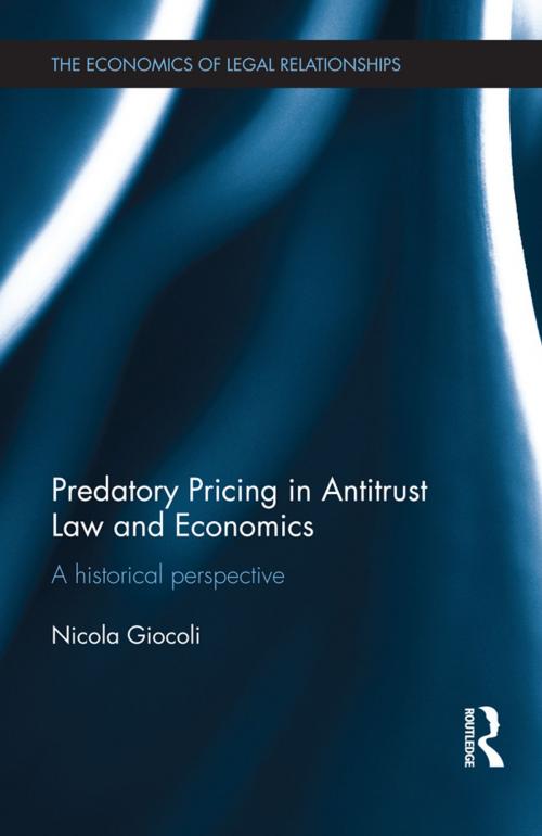 Cover of the book Predatory Pricing in Antitrust Law and Economics by Nicola Giocoli, Taylor and Francis