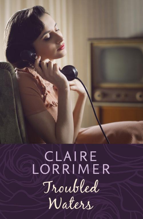 Cover of the book Troubled Waters by Claire Lorrimer, Hodder & Stoughton