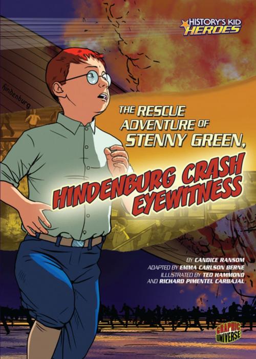 Cover of the book The Rescue Adventure of Stenny Green, Hindenburg Crash Eyewitness by Candice Ransom, Lerner Publishing Group