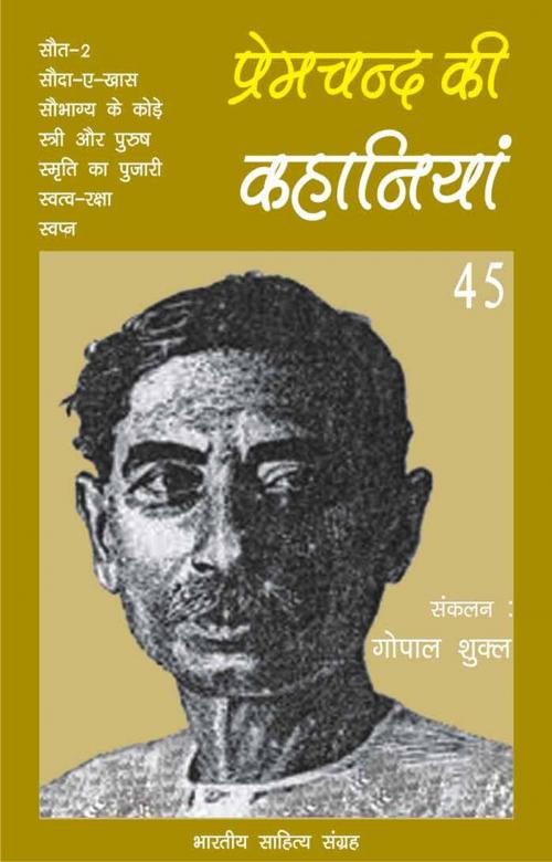 Cover of the book Premchand Ki Kahaniyan-45 by Munshi Premchand, मुंशी प्रेमचन्द, Bhartiya Sahitya Inc.