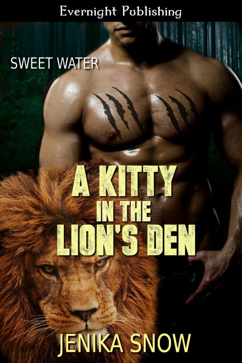 Cover of the book A Kitty in the Lion's Den by Jenika Snow, Evernight Publishing