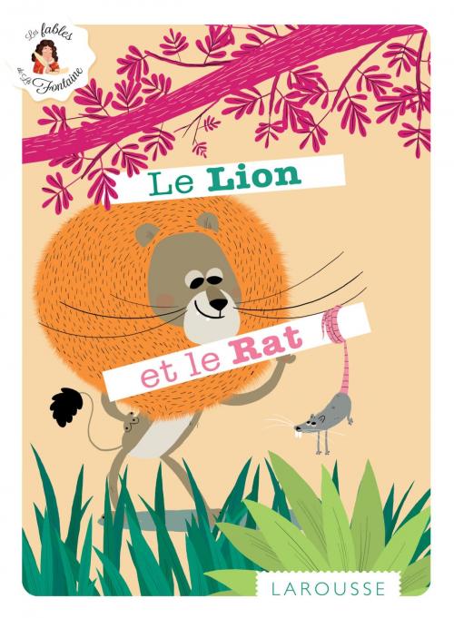 Cover of the book Le Lion et le Rat by Jean de La Fontaine, Larousse