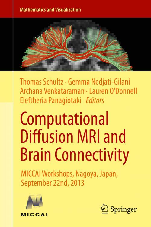 Cover of the book Computational Diffusion MRI and Brain Connectivity by , Springer International Publishing