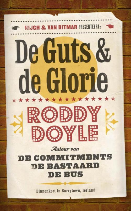 Cover of the book De guts en de glorie by Roddy Doyle, Singel Uitgeverijen