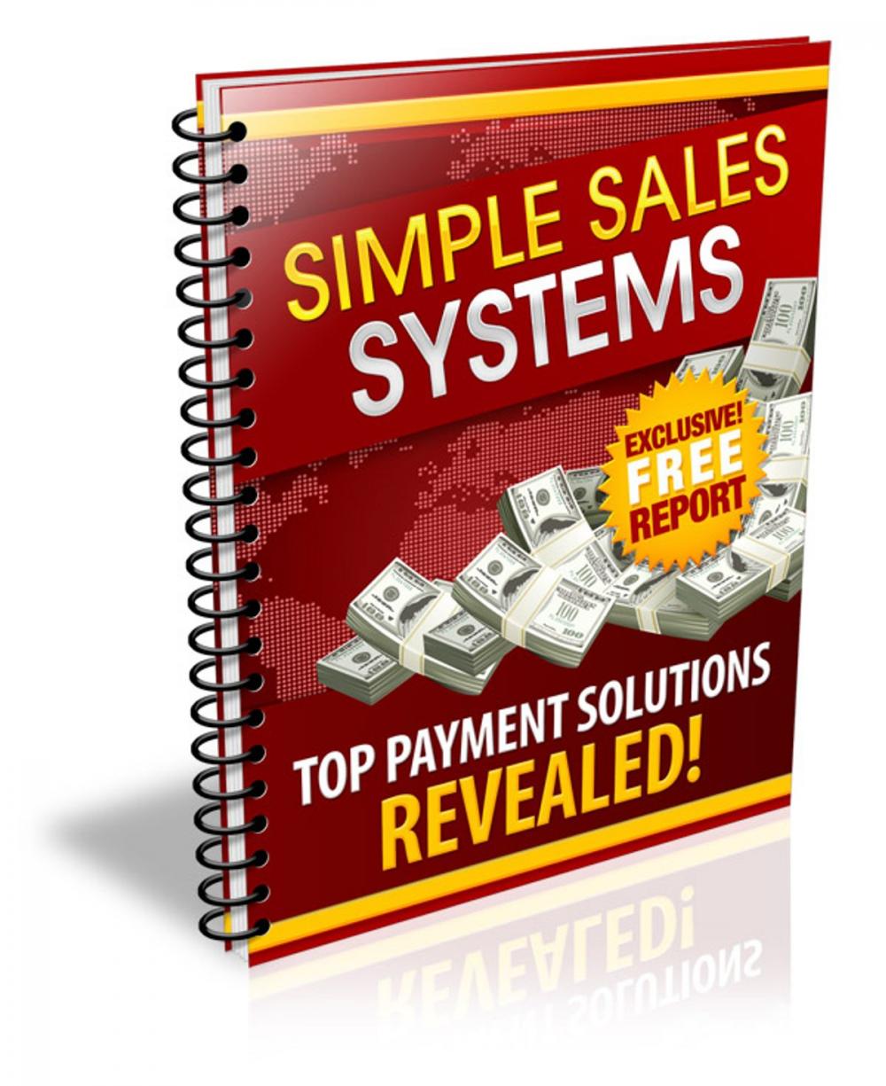 Big bigCover of Simple Sales Systems