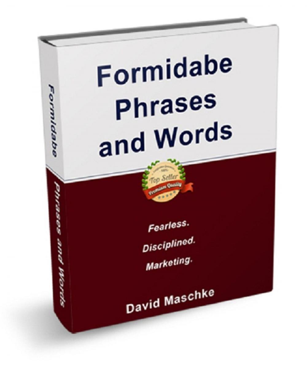 Big bigCover of Formidable Phrases And Words