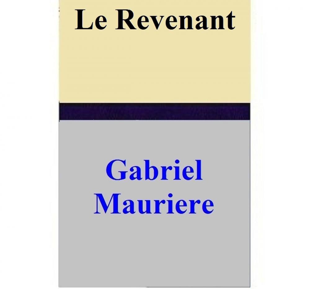 Big bigCover of Le Revenant