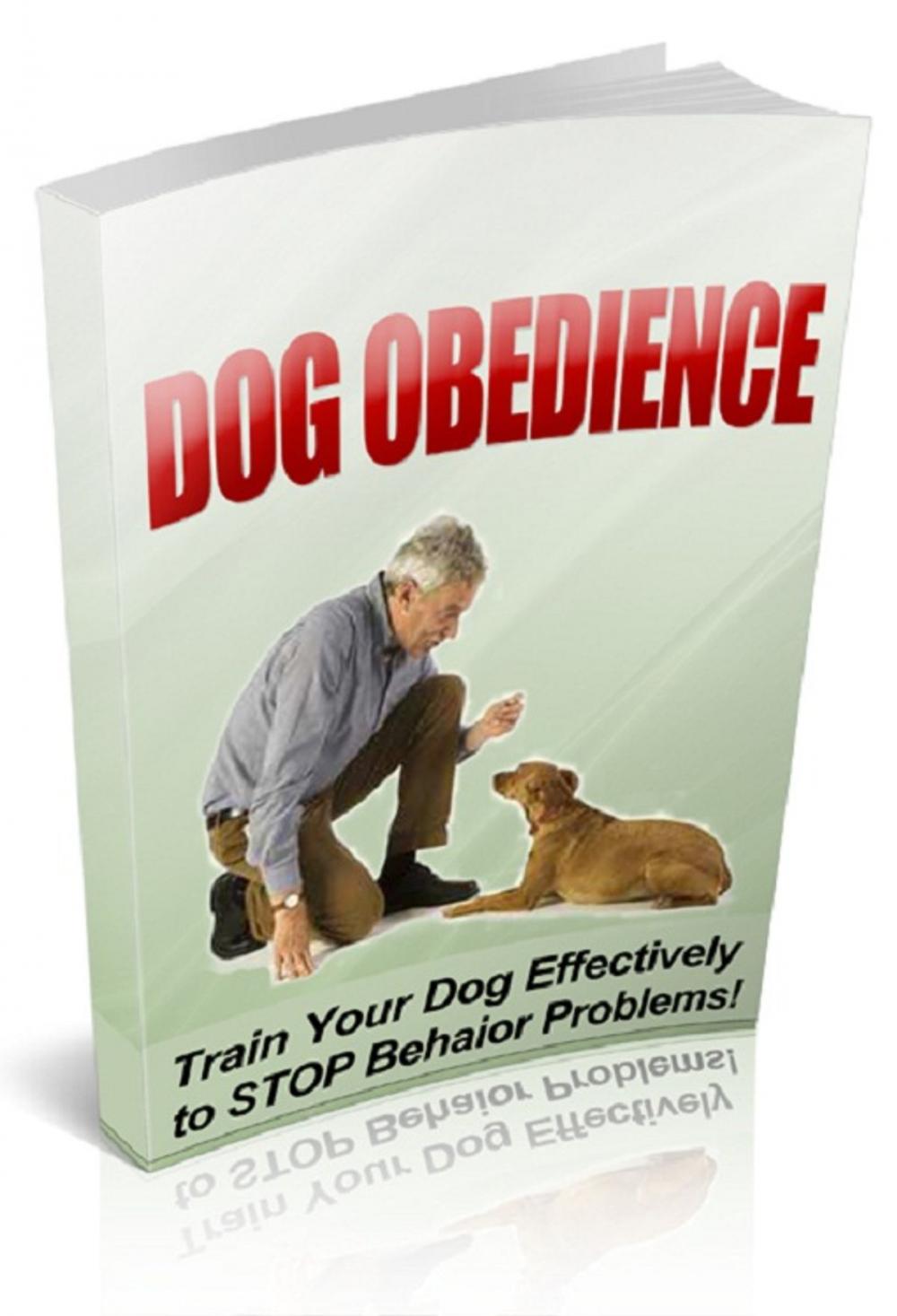 Big bigCover of Dog Obedience