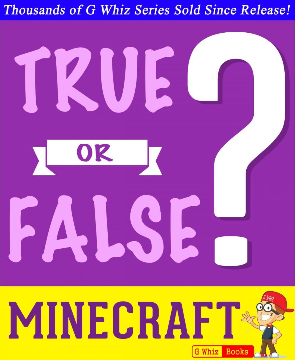 Big bigCover of Minecraft - True or False?