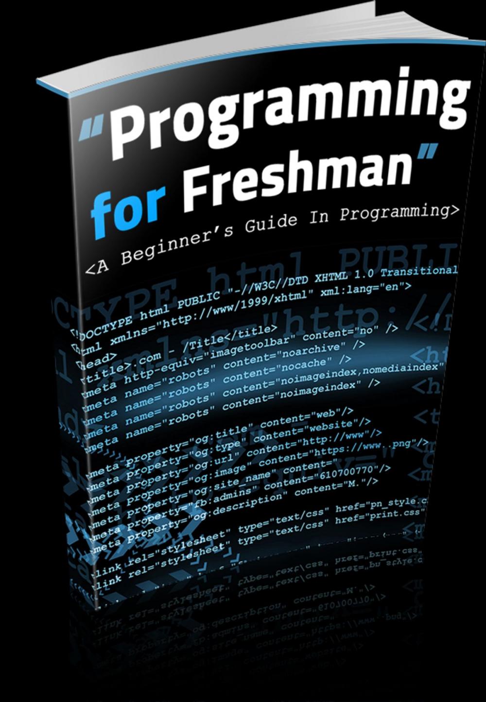 Big bigCover of Programming for Freshman