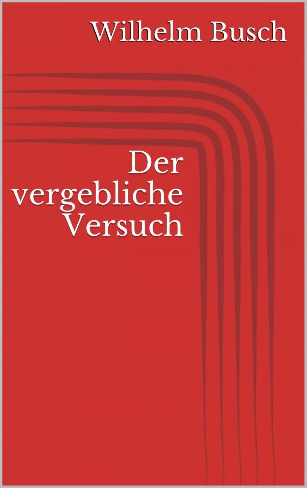 Big bigCover of Der vergebliche Versuch