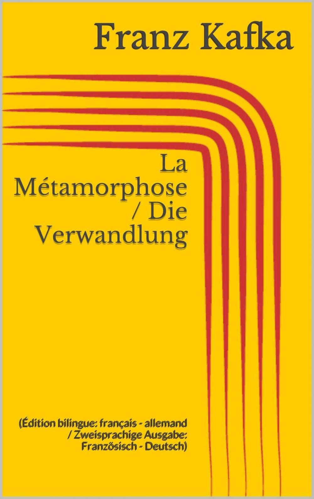 Big bigCover of La Métamorphose / Die Verwandlung