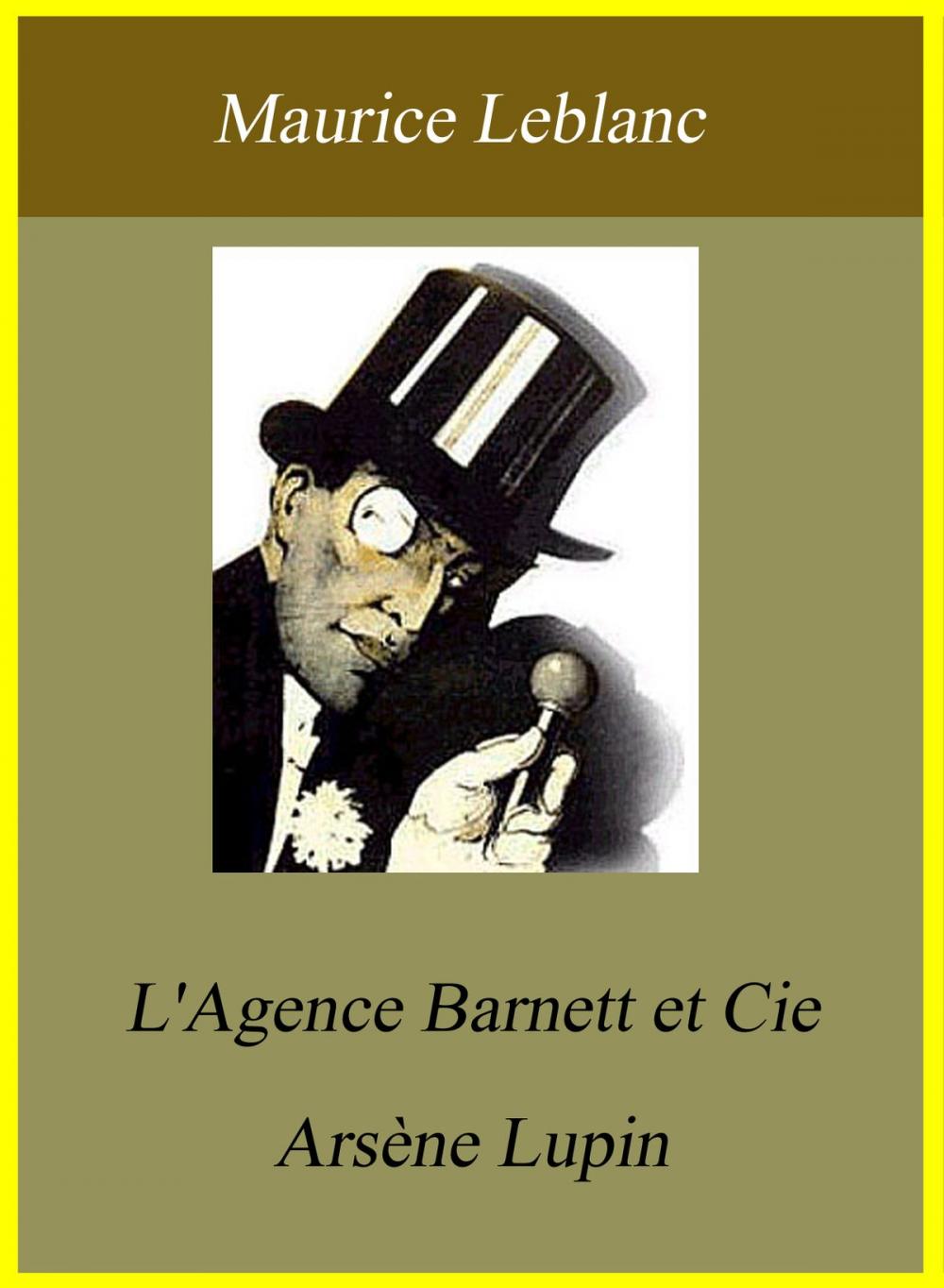 Big bigCover of L'Agence Barnett et Cie