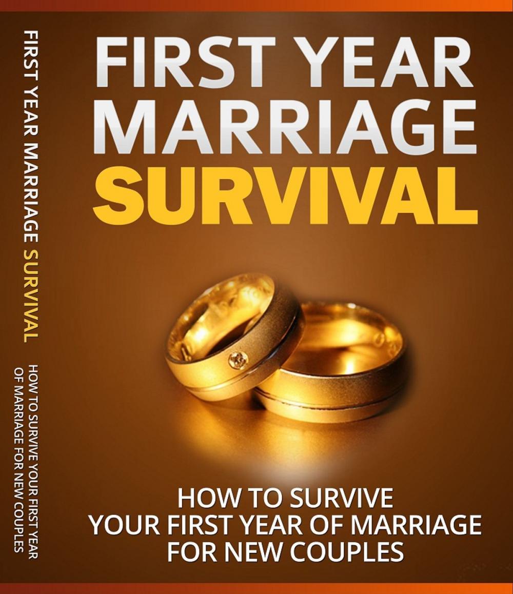 Big bigCover of First Year Marriage Survival